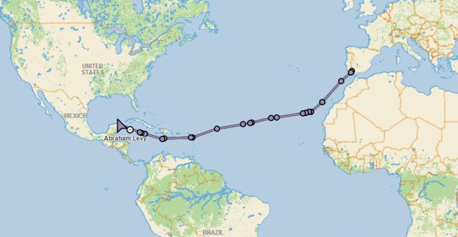 Mexicano cruza el Oceano Atlantico a Remo historico 1